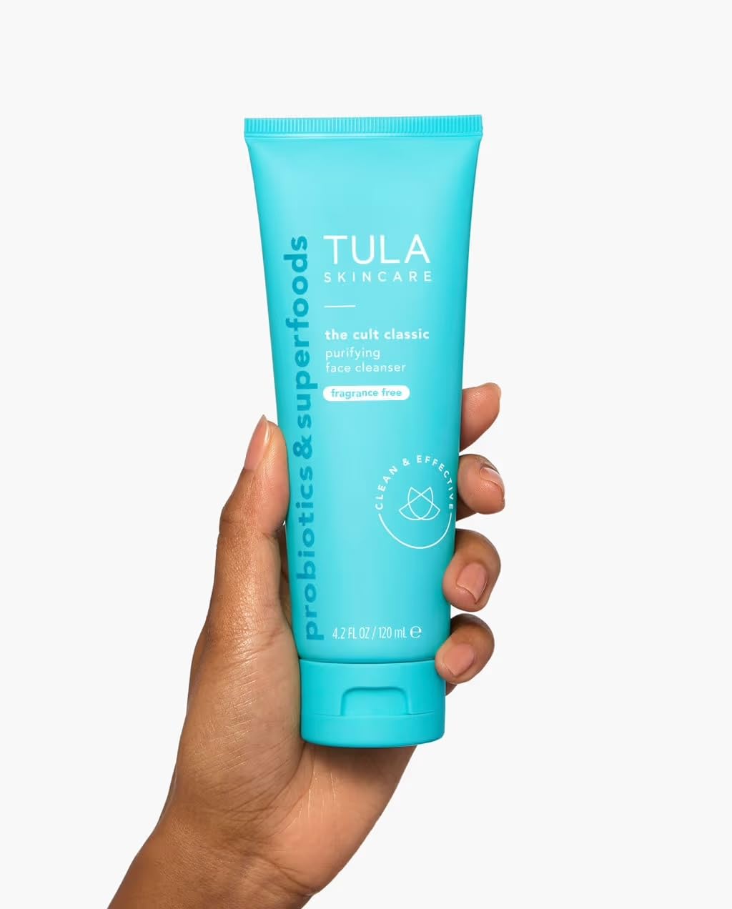 TULA Fragrance-Free Purifying Face Cleanser Supersize 6.7 oz | Probiotic Skin Care