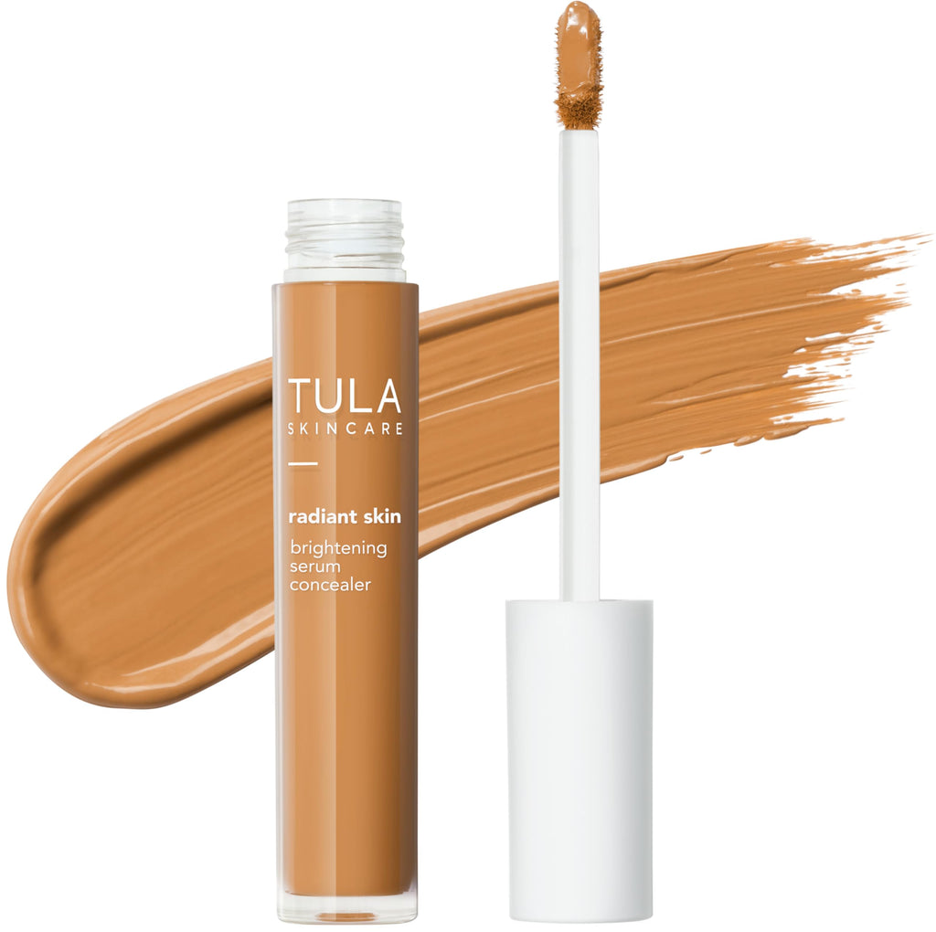 TULA Radiant Skin Brightening Serum Concealer – Shade 145 | Longwearing & Crease-Resistant, 0.18 fl oz