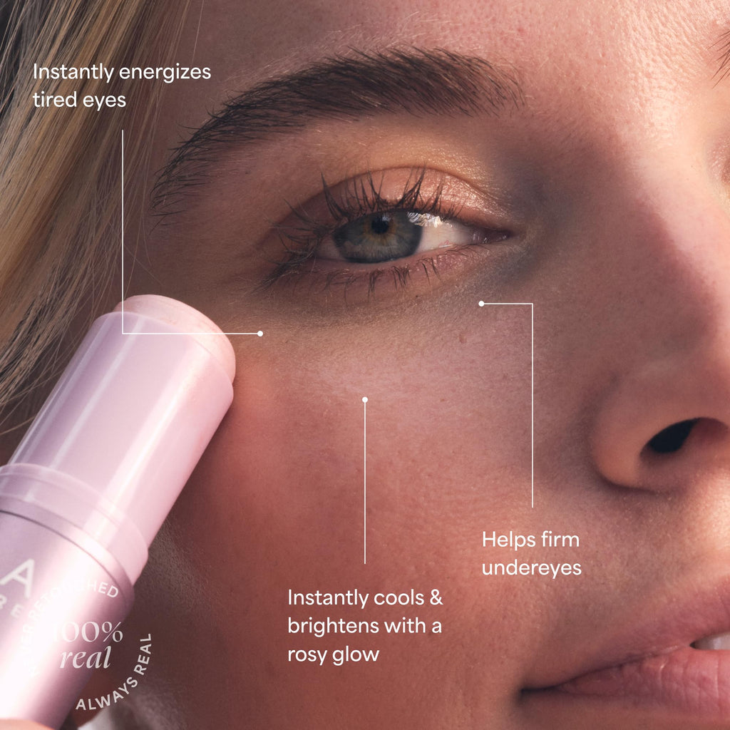 TULA Rose Glow + Get It Hydrating Lip Treatment + Cooling Eye Balm Duo | Radiant Skin Care