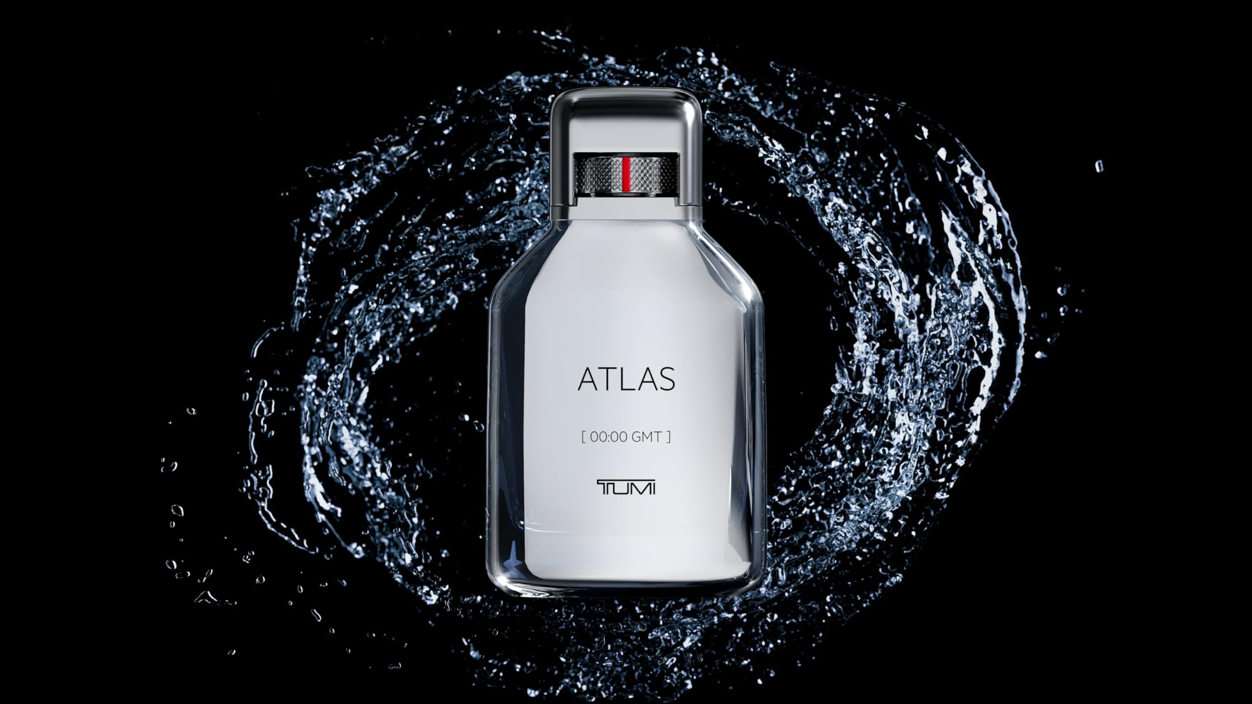 TUMI Atlas Liquid Perfume for Men – Bold Citrus & Woody Cologne (1.7 oz)