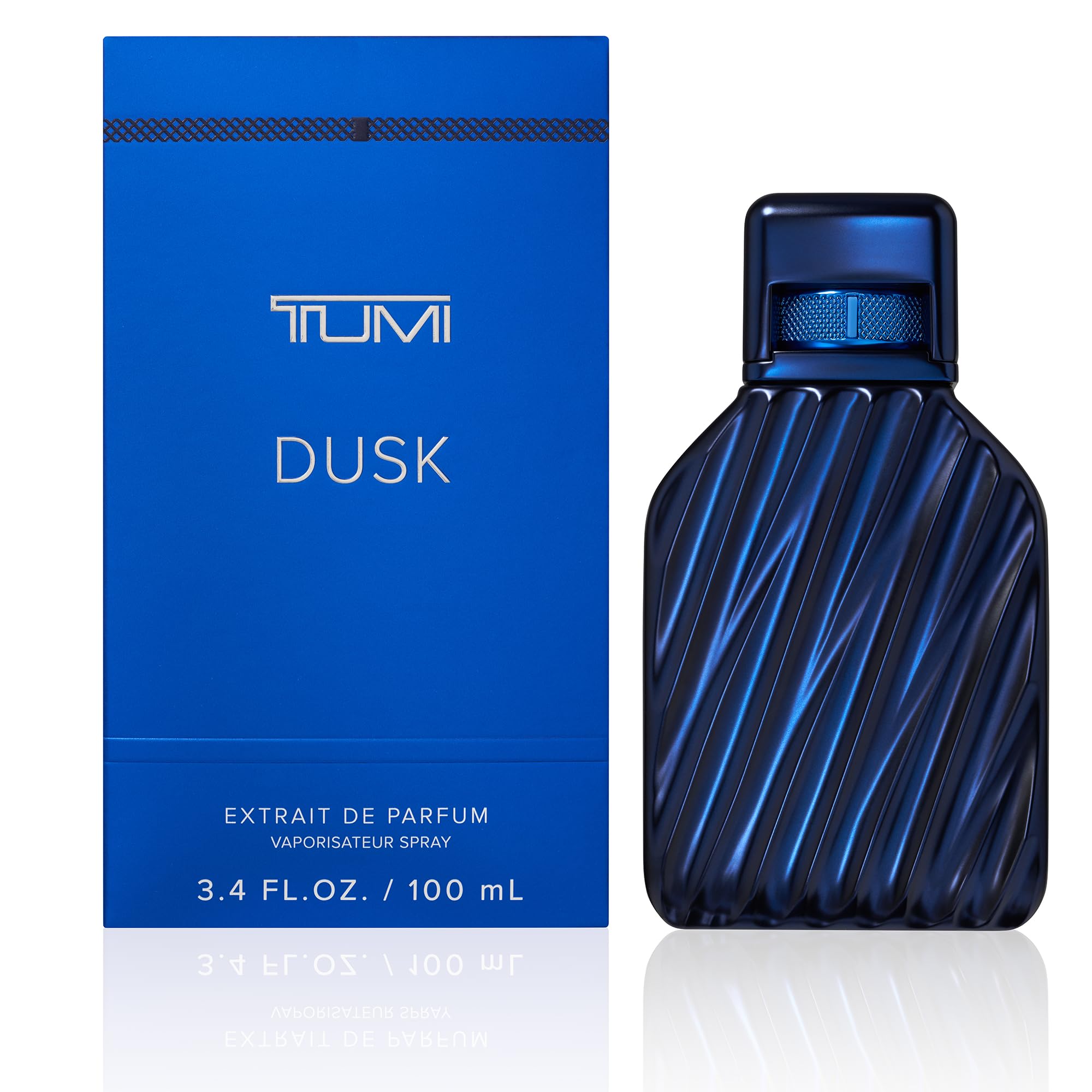 TUMI DUSK Parfum Extract – 3.4 fl oz / 100 mL – Woody Aromatic Fragrance
