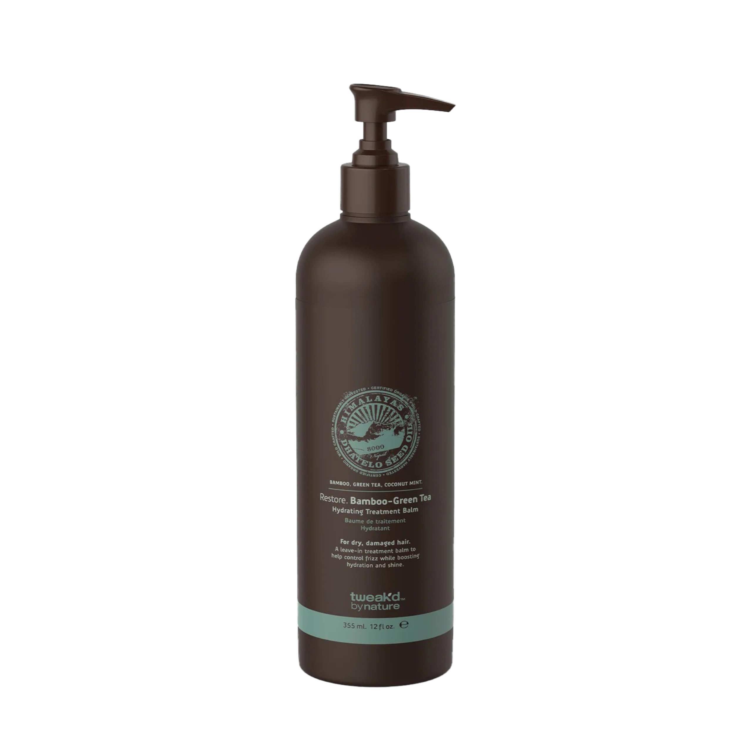 Tweak’d by Nature Restore Bamboo-Green Tea Hydrating Leave-In Treatment | Strengthening Hair Serum