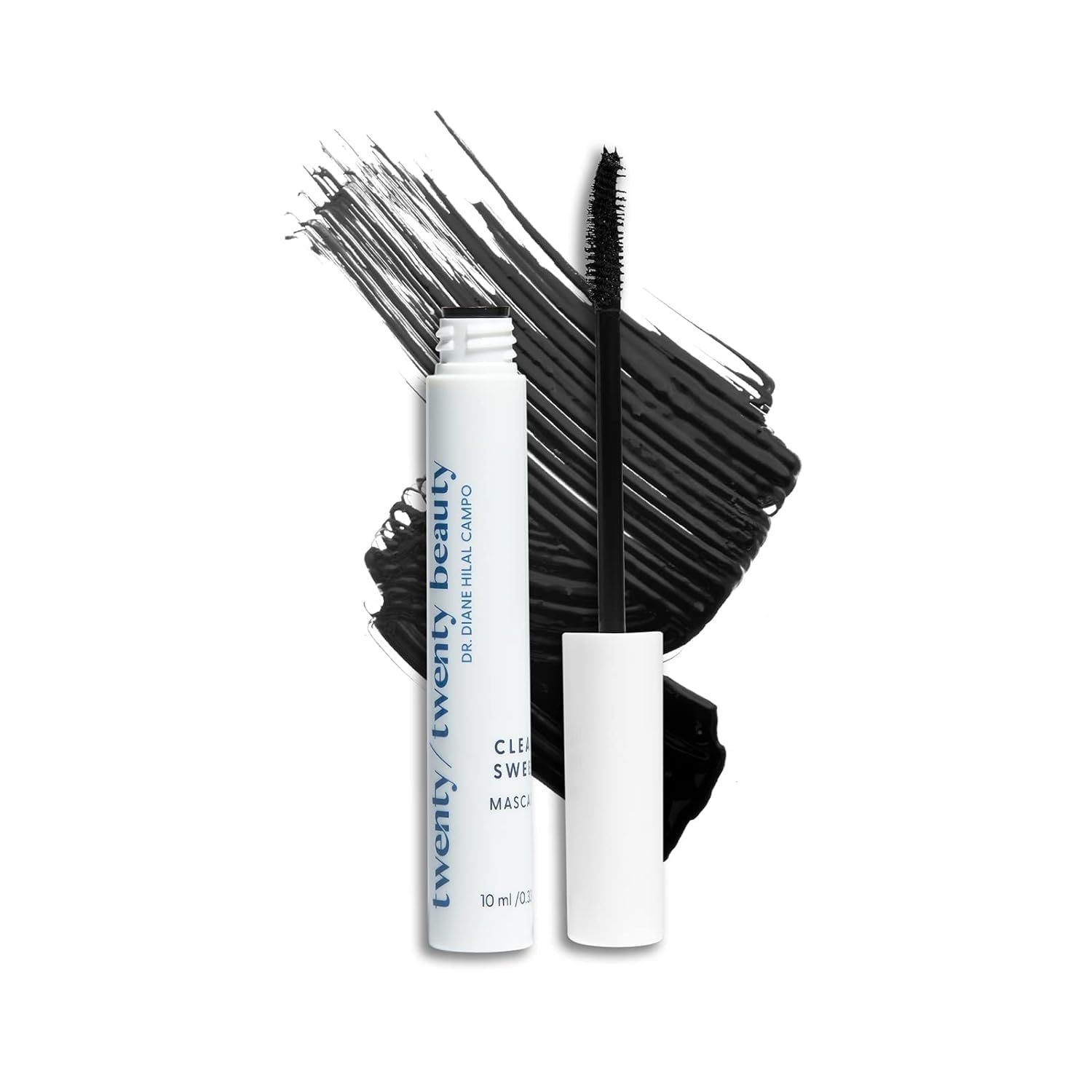 Twenty/Twenty Clean Sweep Mascara – Hypoallergenic, Water-Resistant Ophthalmologist-Developed