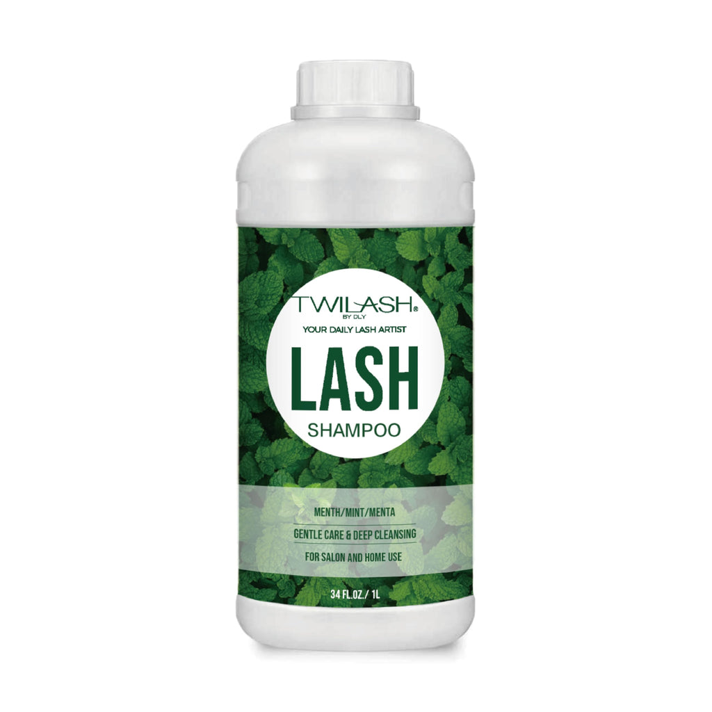 TWILASH BY DLY Lash Shampoo Bulk 1L – Gentle Eyelash Extensions Cleanser