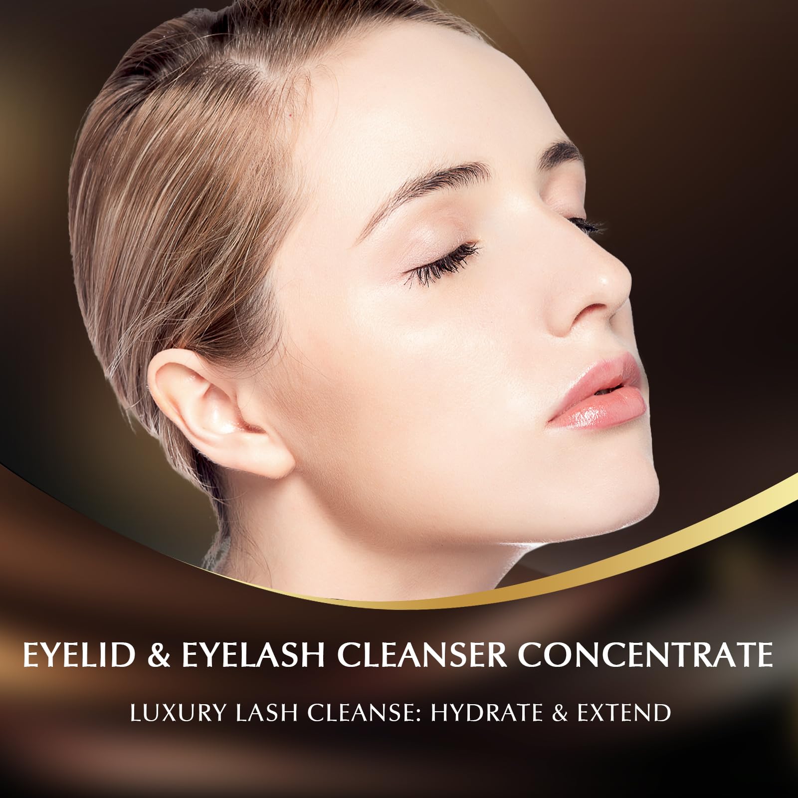 TWILASH BY DLY Premium Lash Cleanser Concentrate Bulk (500ml) – Hyaluronic Acid & Collagen