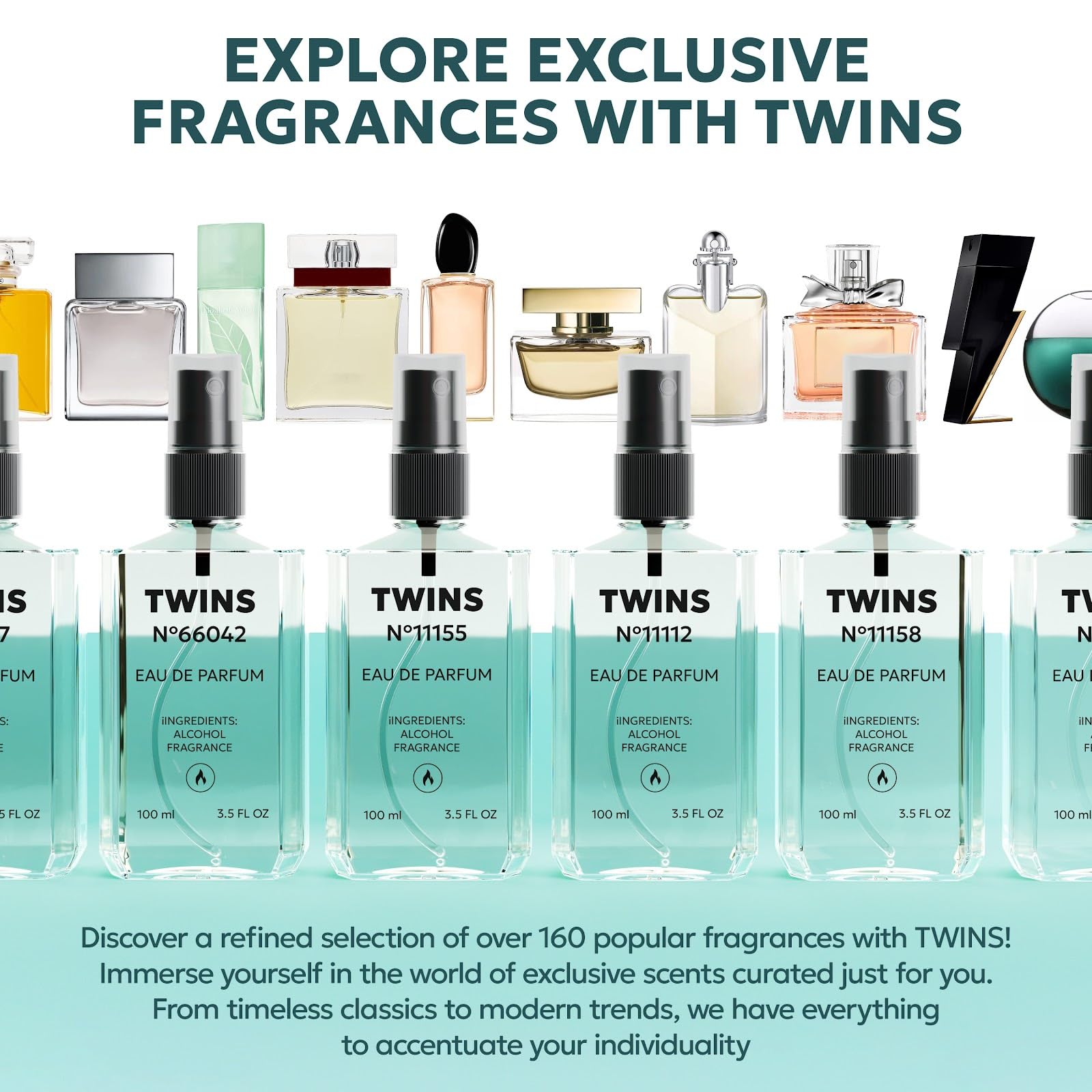 TWINS Impression of Sant.33 – Unisex Eau de Parfum, 100 ml | No.11157