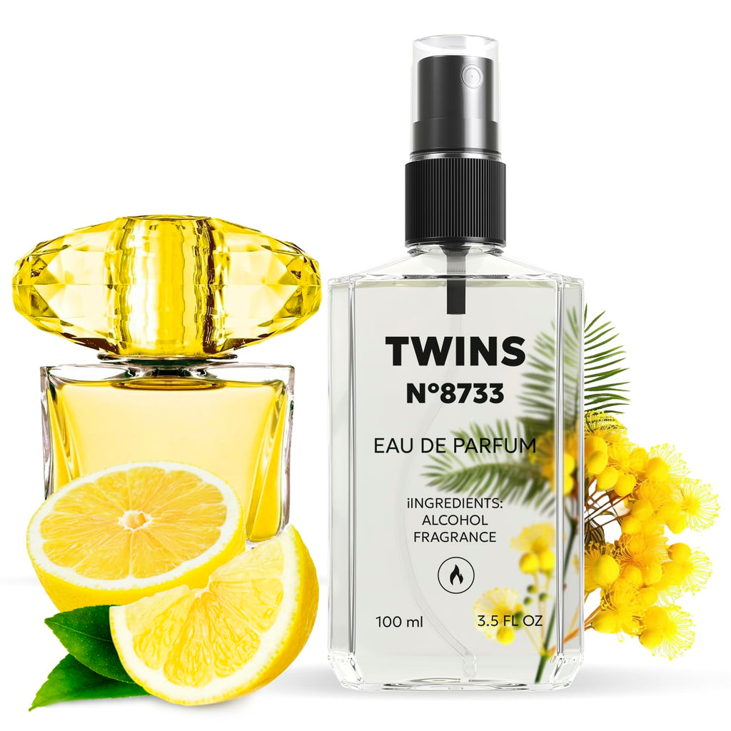 TWINS Impression of Yellow Diamond – Floral Eau de Parfum for Women, 100 ml (No.8733)