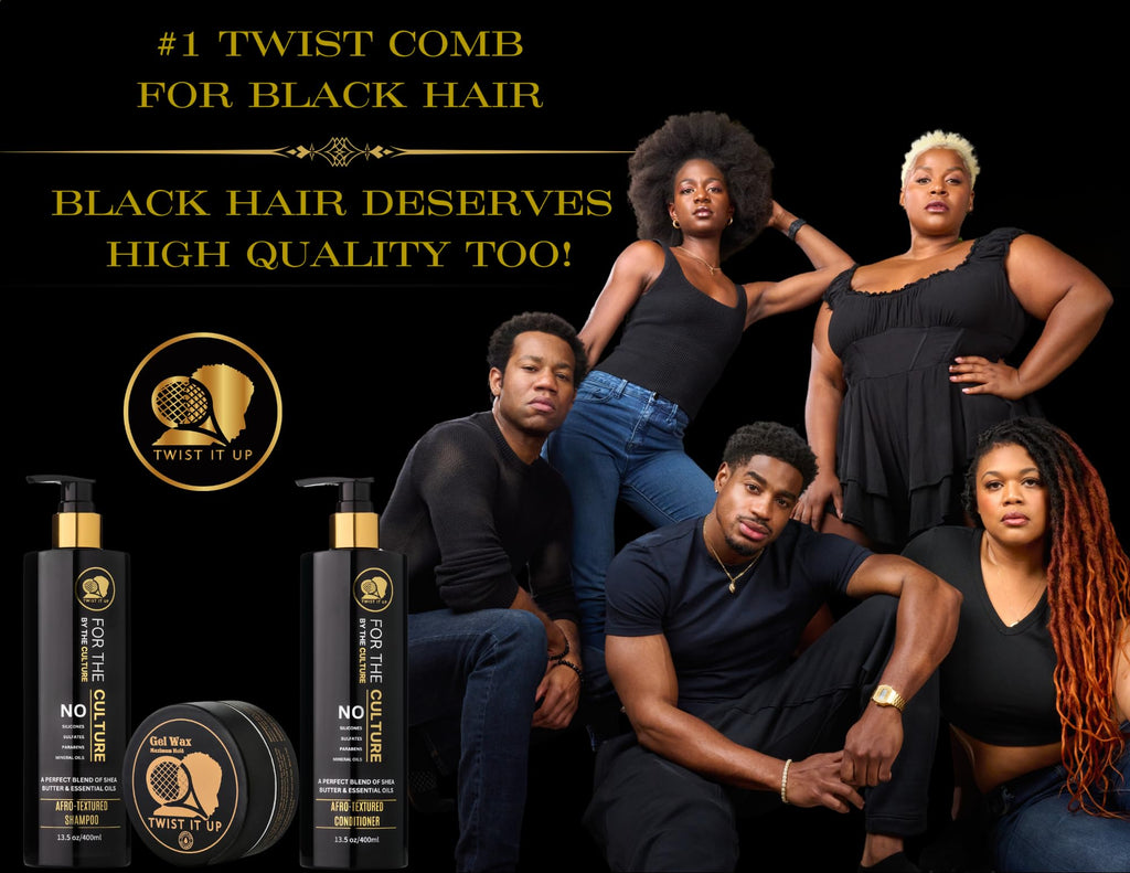 Twist It Up Gold Standard Shampoo & Conditioner Set | 20+ Natural Ingredients