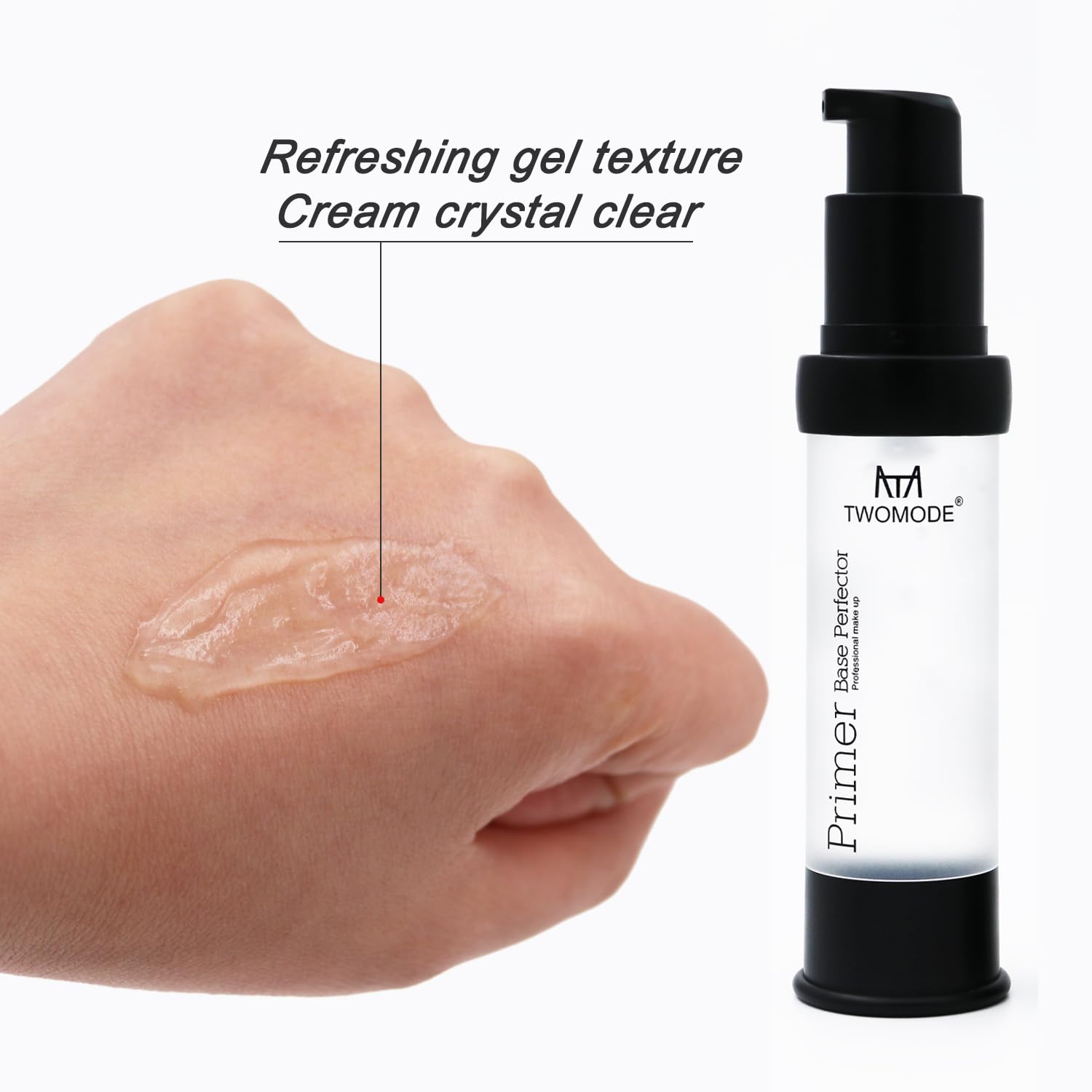 TWOMODE Oil Control Pore Minimizing Primer – Matte Base, 20ml, Vegan & Cruelty-Free