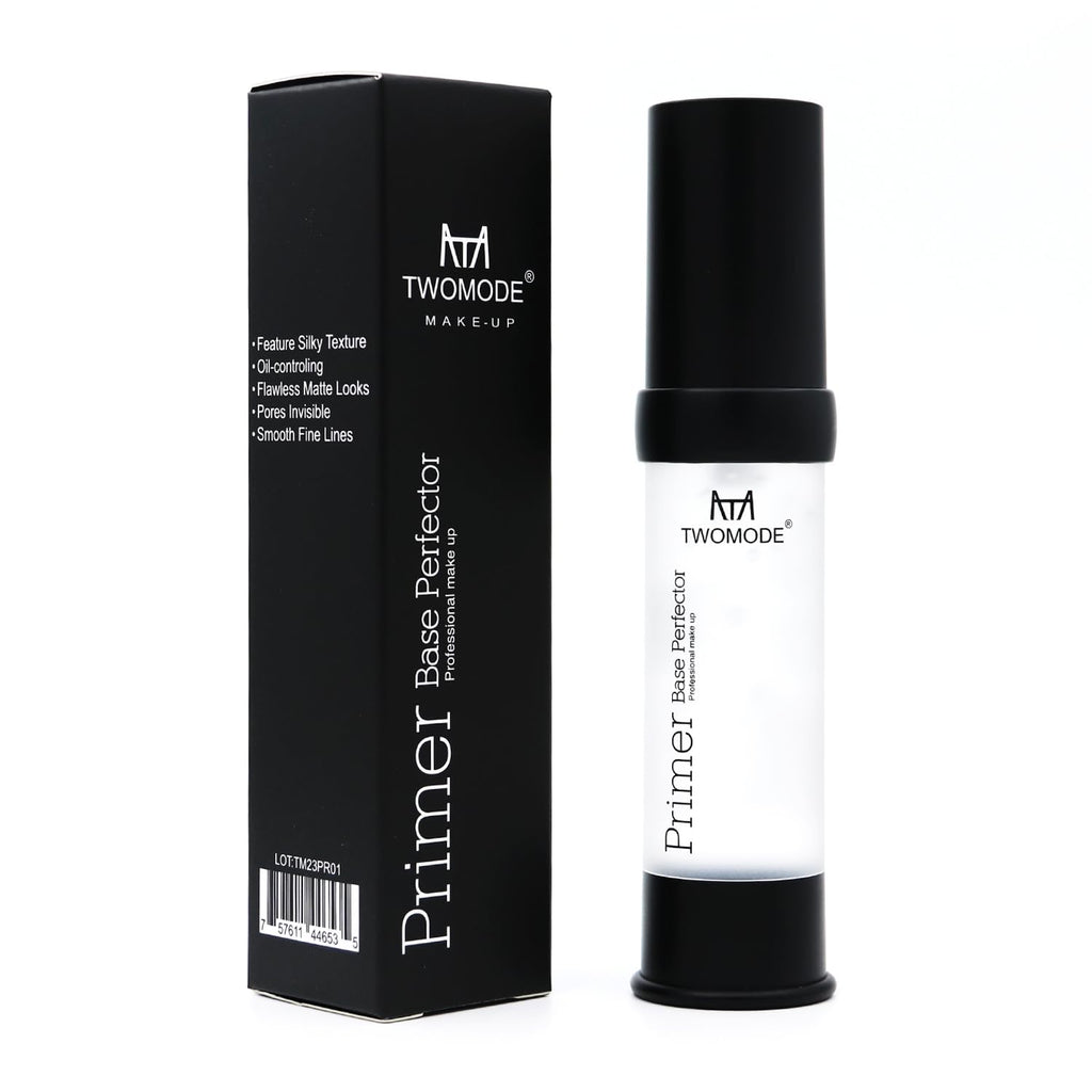 TWOMODE Oil Control Pore Minimizing Primer – Matte Base, 20ml, Vegan & Cruelty-Free