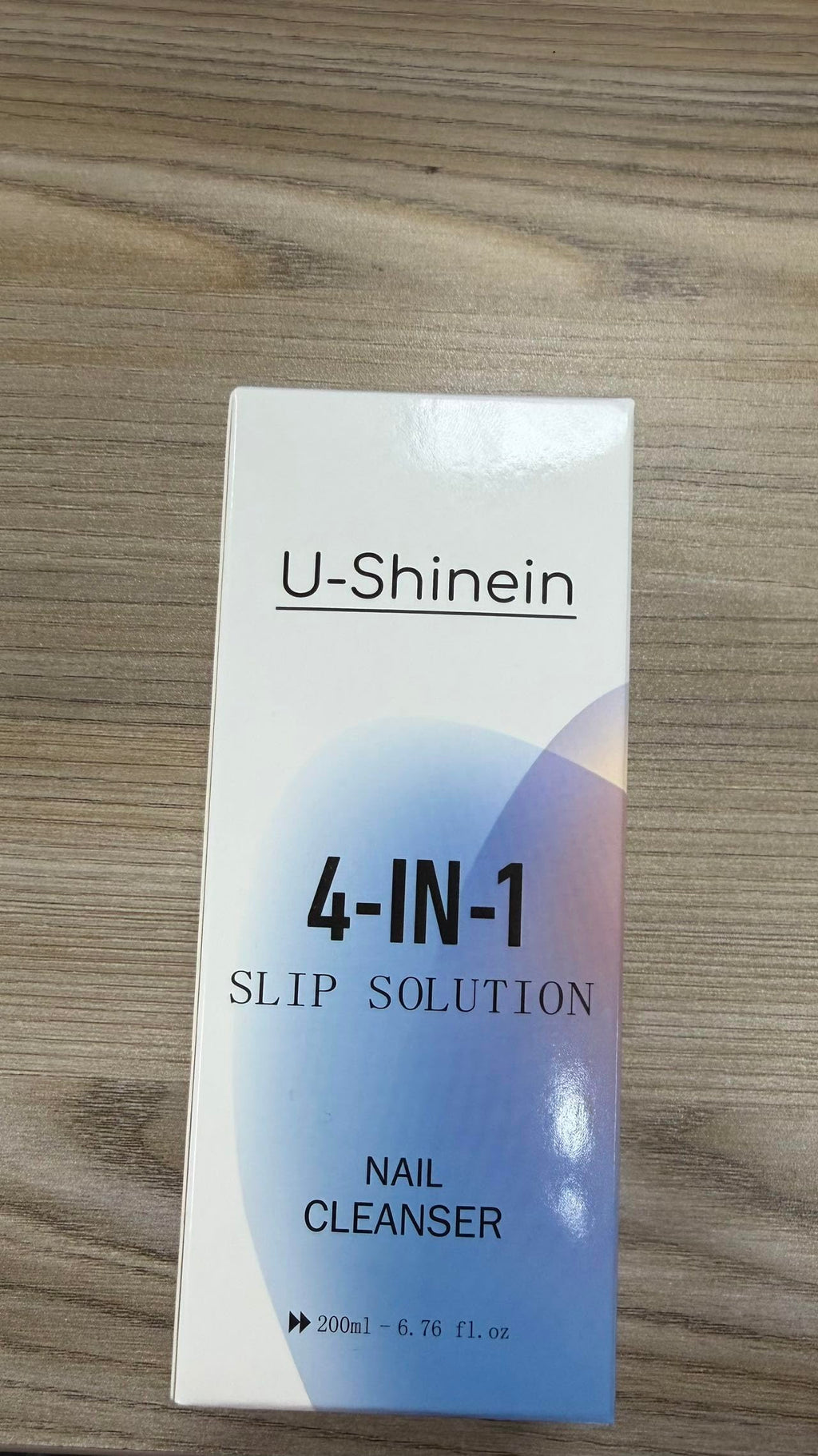 U-Shinein 200ml Nail Slip Solution – 4‑in‑1 Poly Gel Liquid for Extensions, Clean, and Polish