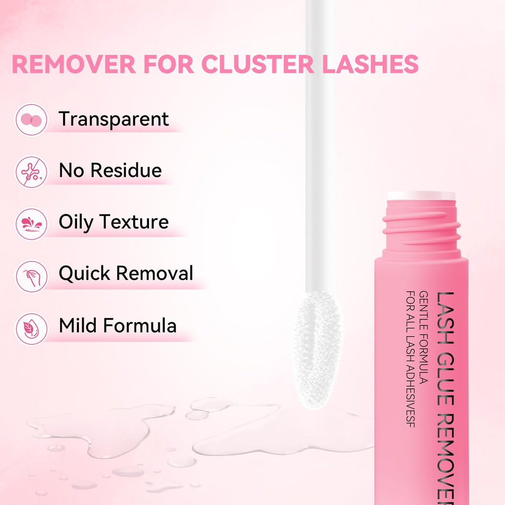 UCOOLME Lash Glue Remover for False Lashes – Gentle Formula, Leak-Proof Cap, 5ml