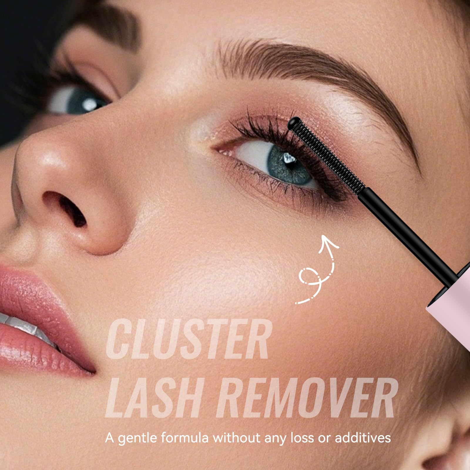 UCOOLME Lash Glue Remover 5ML – Gentle Oil-Based Dissolver with Spiral Brush & Leak-Proof Cap