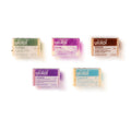 Uiixol Handmade Soap Bars Set of 5 – Almonds, Lavender, Peppermint, Rosemary, Violets (3.5 oz each)