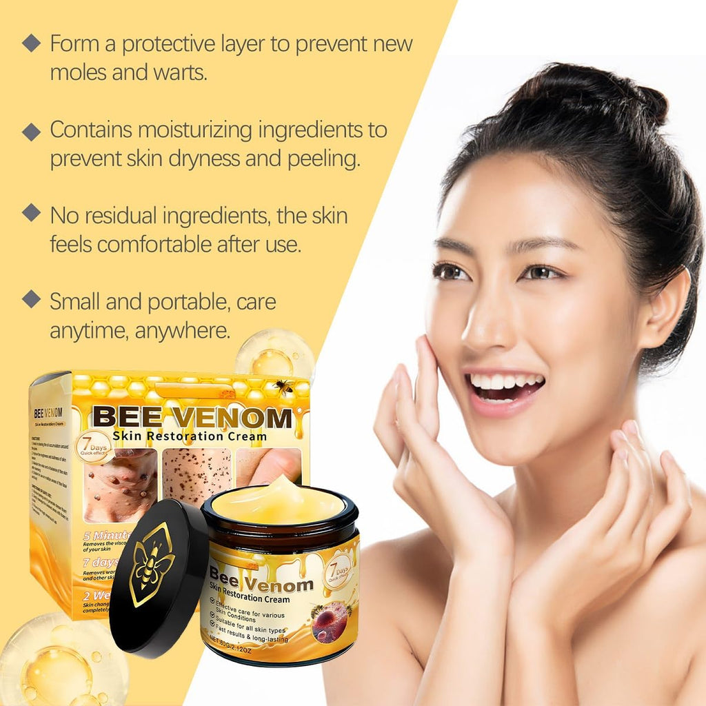 UKDVRL Bee Venom Skin Treatment Cream – Hydrating, Firming & Anti-Aging Moisturizer