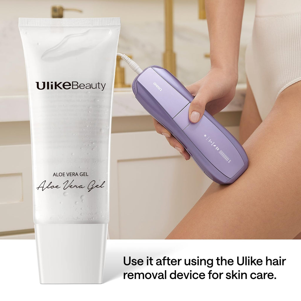 Ulikebeauty Vera Gel for Hair Removal & Facial Devices – Post-Treatment Soothing (3.5oz)
