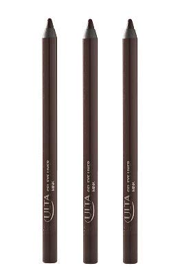 Ulta Beauty 3 Pack Gel Eyeliner Pencil in Mink – Deep Brown Matte, 0.10 oz