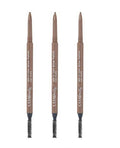 Ulta Beauty 3 Pack Ultra Slim Brow Pencil – Ash Taupe, 0.003 oz