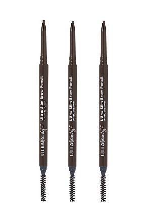 Ulta Beauty 3 Pack Ultra Slim Brow Pencil – Dark Brown (0.003 oz each)