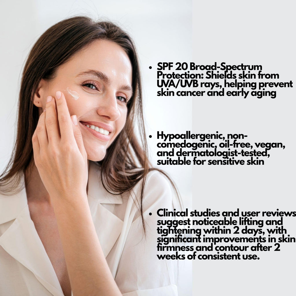 Ultimate Day Cream Set of 2 – Anti Aging Day Cream with Protin Technology and SPF 20