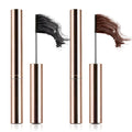 Ultra-Fine Lengthening Waterproof Mascara – 24h Smudge-Proof (Black+Brown)