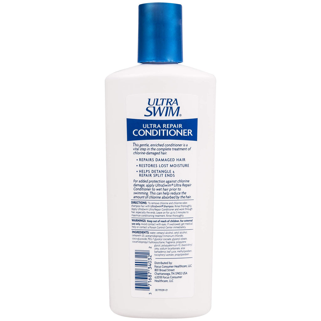 UltraSwim Ultra Repair Conditioner – 7 oz Bottles (Pack of 6) for Chlorine-Damaged Hair