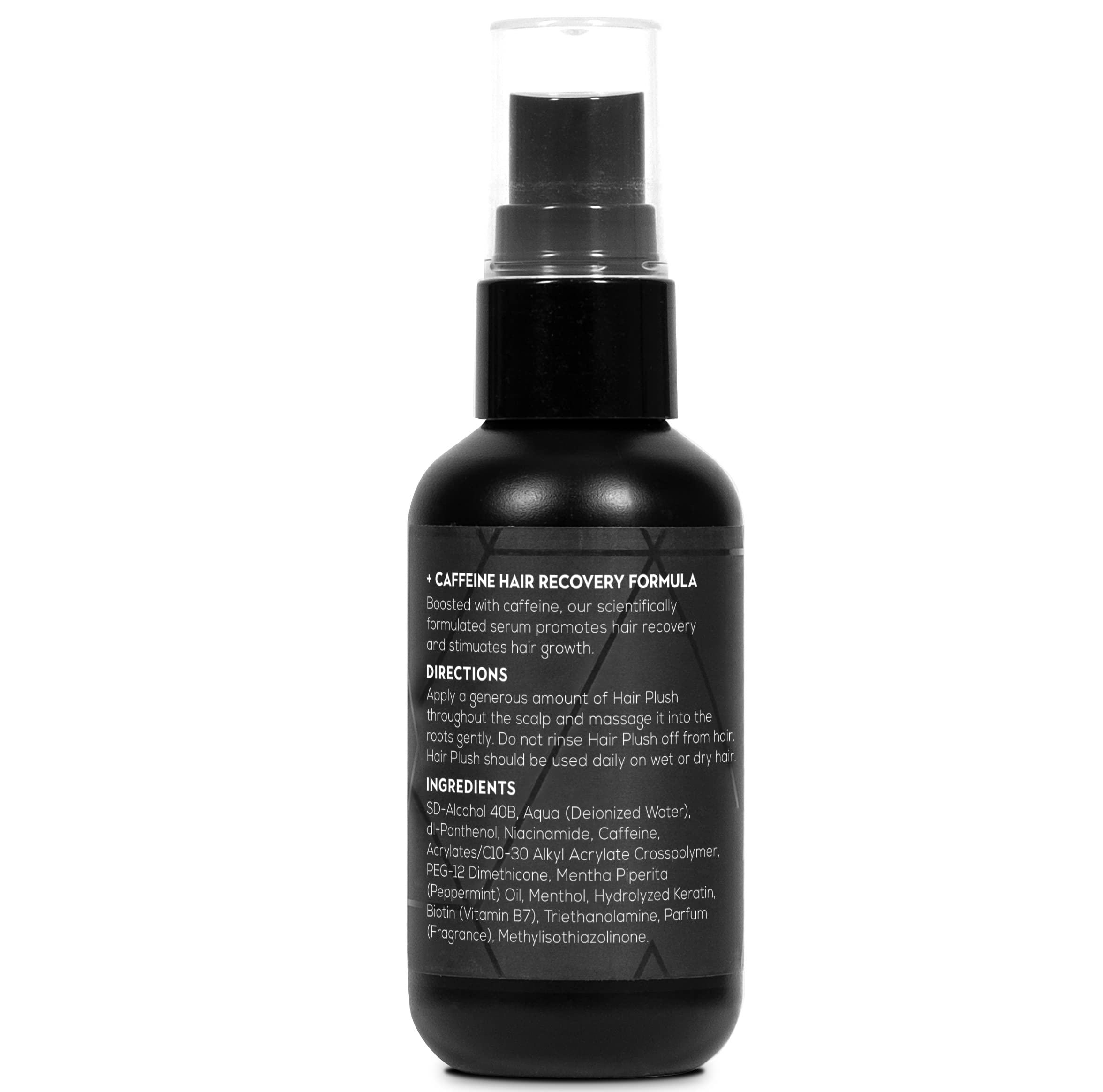 Ultrax Labs Hair Plush Hair Growth Serum – 1.7 oz Biotin & Caffeine