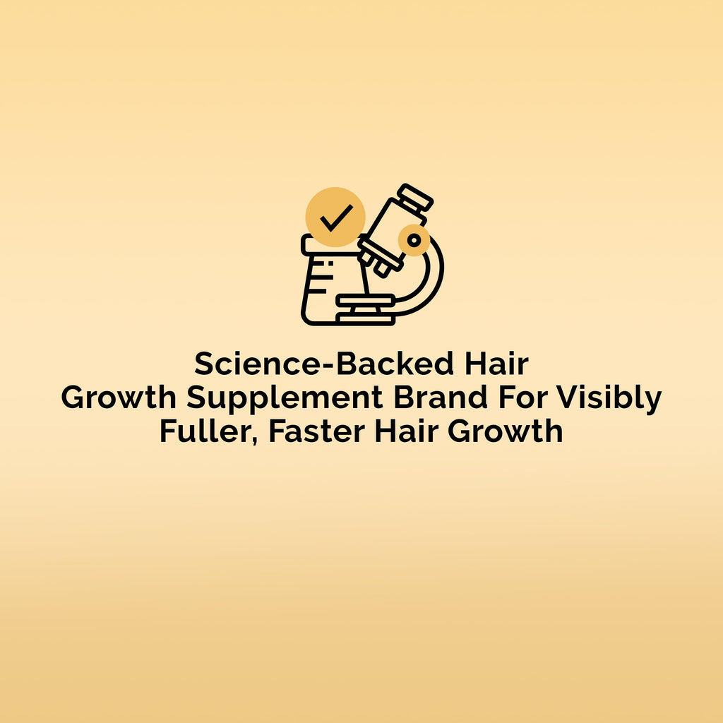 Ultrax Labs Hair Rush | Maxx Hair Growth & Anti Hair Loss Nutrient Solubilized Keratin Vitamin Supplement, 60 Tablets
