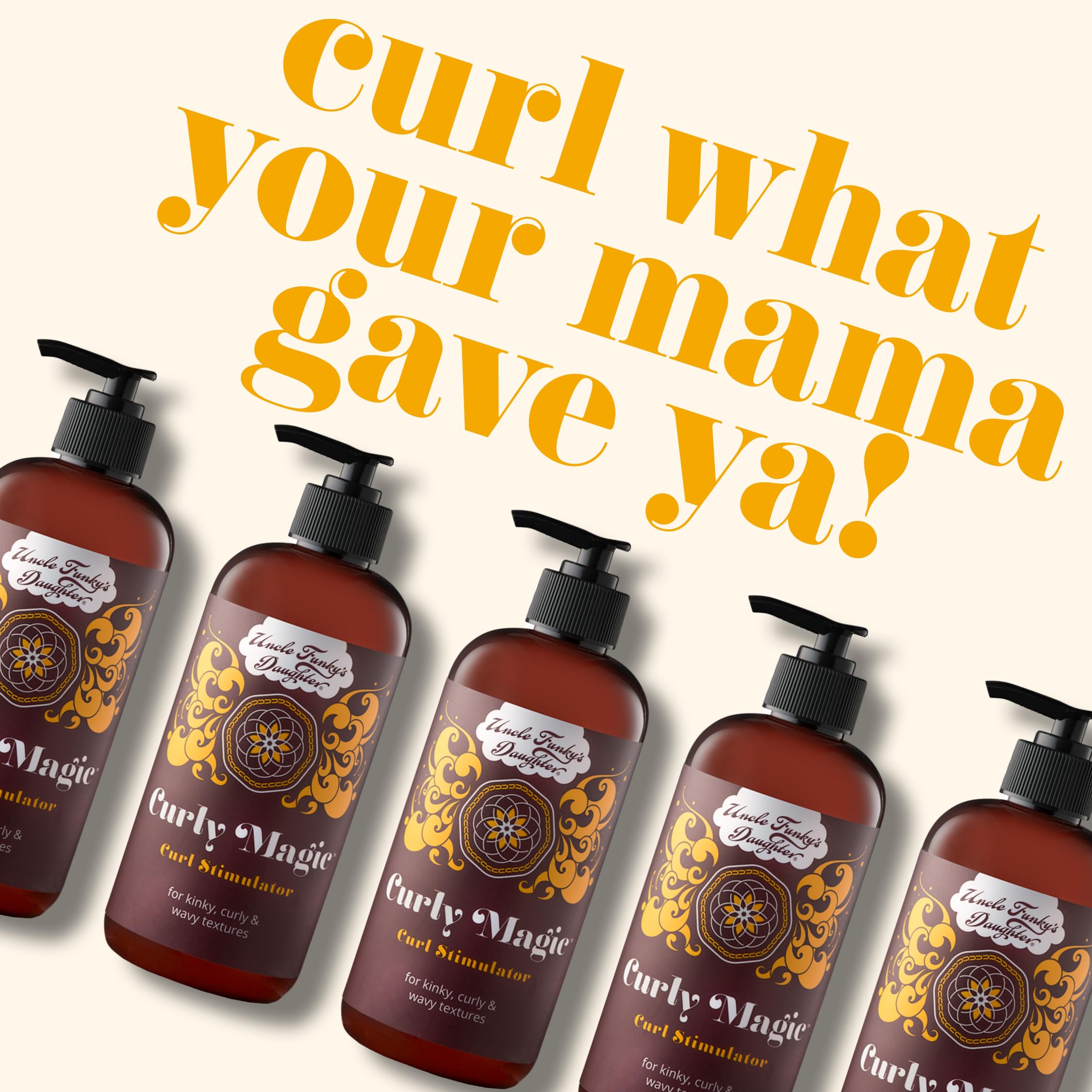 Curly Magic Curl Stimulator by Uncle Funky's Daughter – Define & Hold Curls