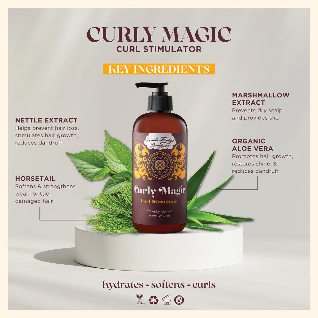 Curly Magic Curl Stimulator by Uncle Funky's Daughter – Define & Hold Curls