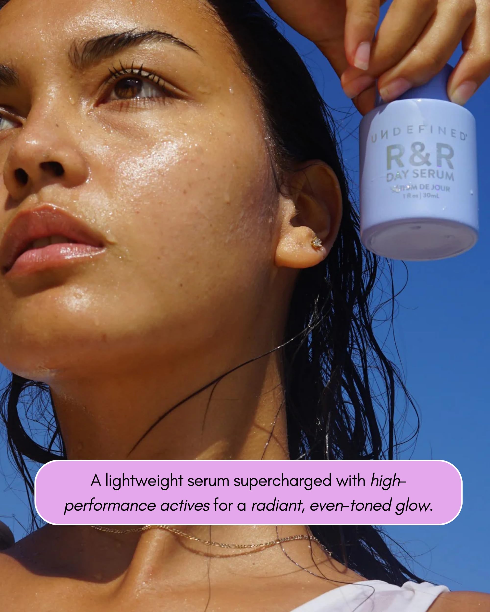 Undefined Beauty R&R Day Serum – Brightening Vitamin C, Kojic Acid & Niacinamide for Even Tone