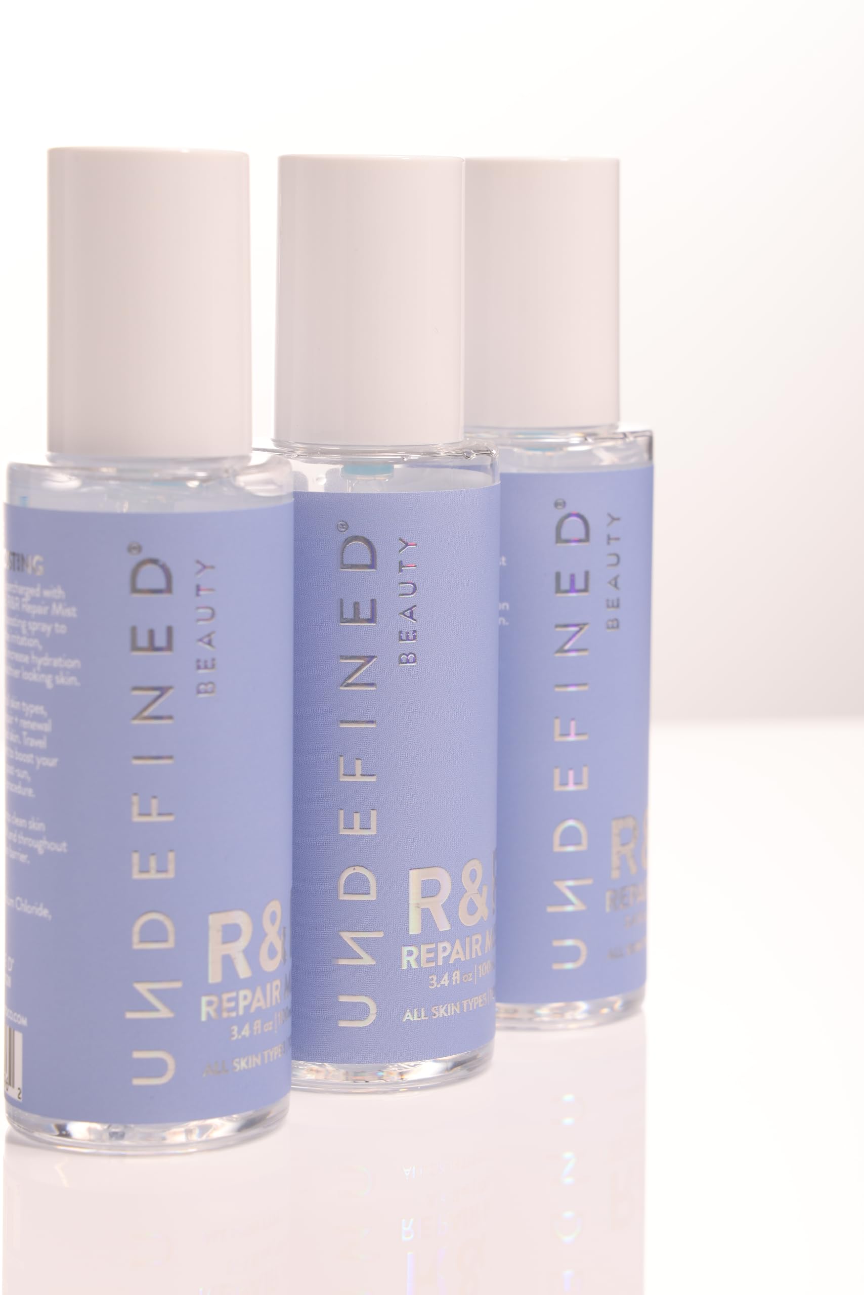Undefined Beauty R&R Repair Mist — Hypochlorous Acid Spray for Calm Skin, Hydration & Barrier Support (3.4 oz)