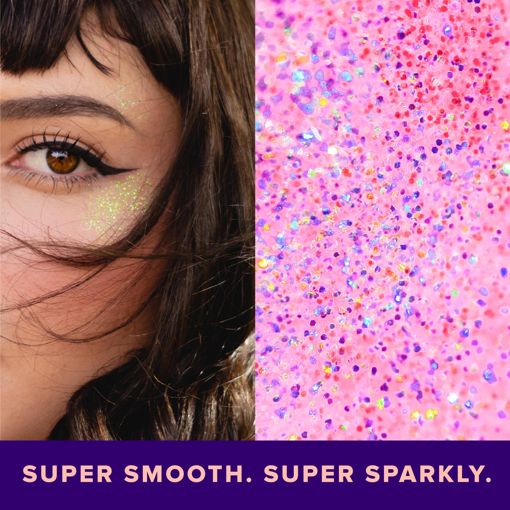 UNICORN SNOT Holographic Glitter Gel – 1.7 oz Pink Flamingo, Vegan & Cruelty-Free
