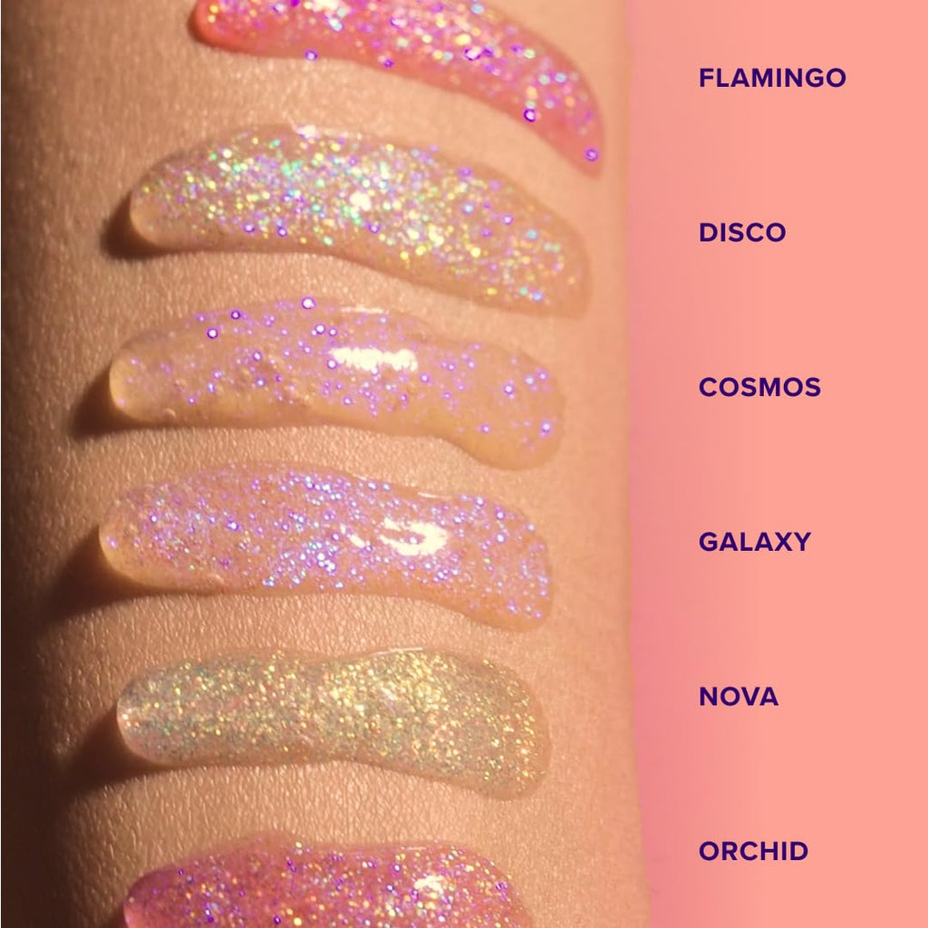 Unicorn Snot Plant-Based Glitter Lip Gloss Gift Set – 3-Pack, Vegan & Cruelty-Free