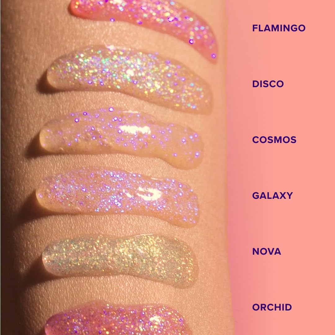 Unicorn Snot Plant-Based Glitter Lip Gloss Gift Set – 3-Pack, Vegan & Cruelty-Free