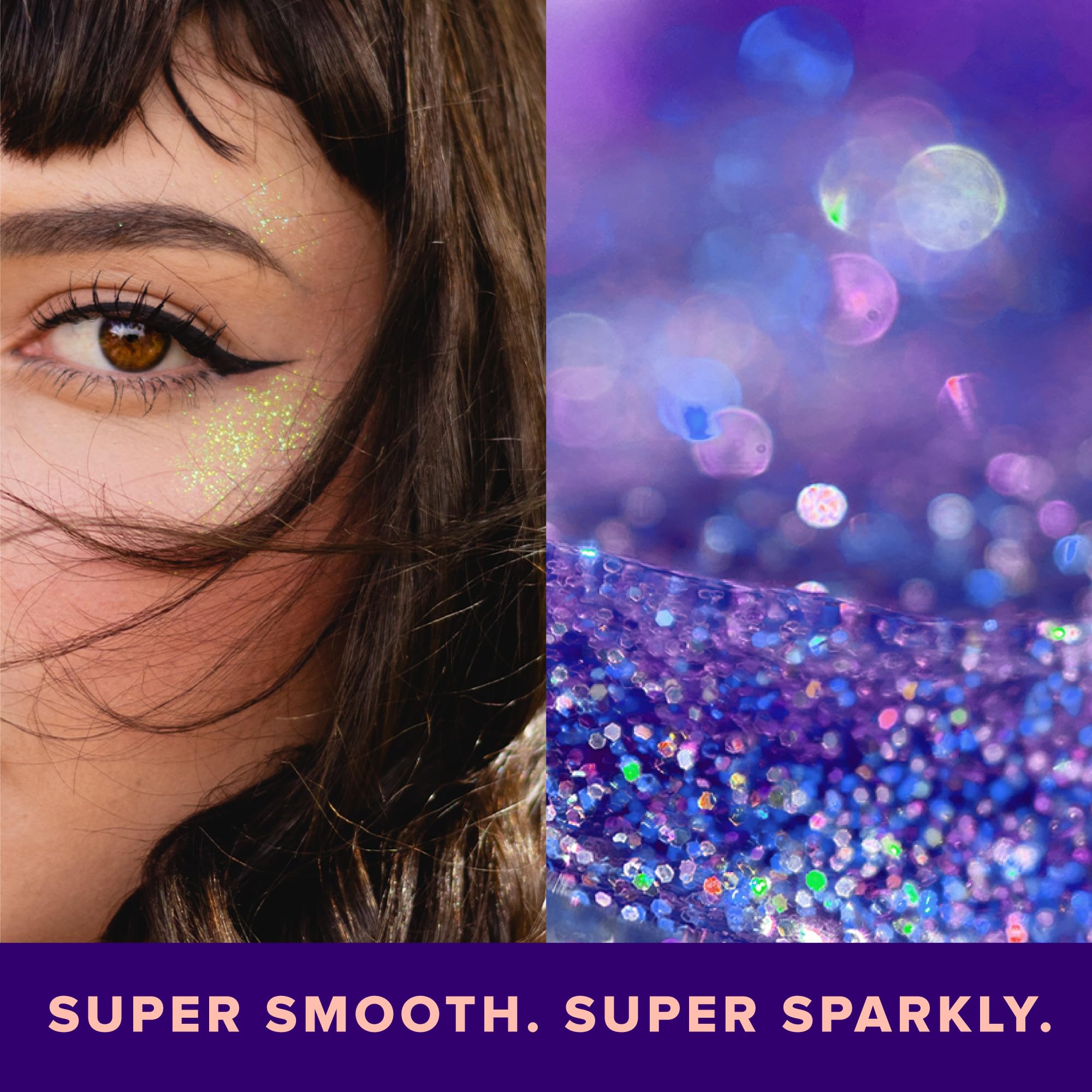 UNICORN SNOT Holographic Glitter Gel – Purple UV, 1.7 oz | Vegan & Cruelty-Free