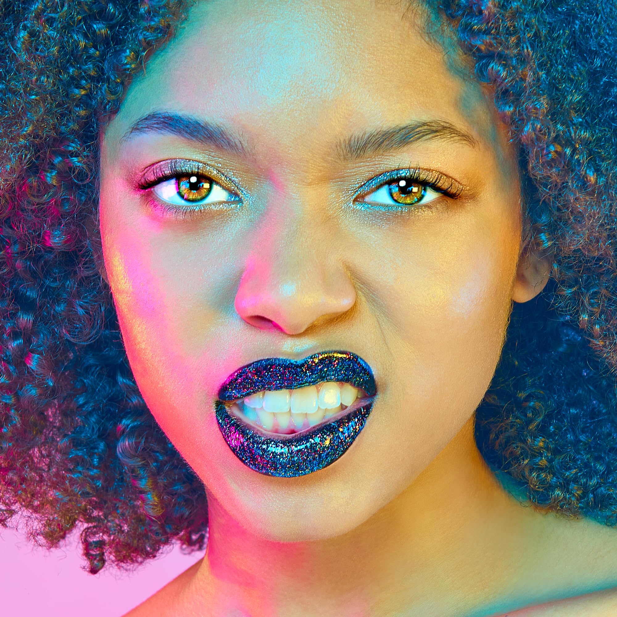 UNICORN SNOT Quiet Riot Glitter Lip Duo | 2-in-1 Matte Lipstick & Plastic-Free Glitter (Chasm) – 0.15oz Lipstick + 0.16oz Gloss