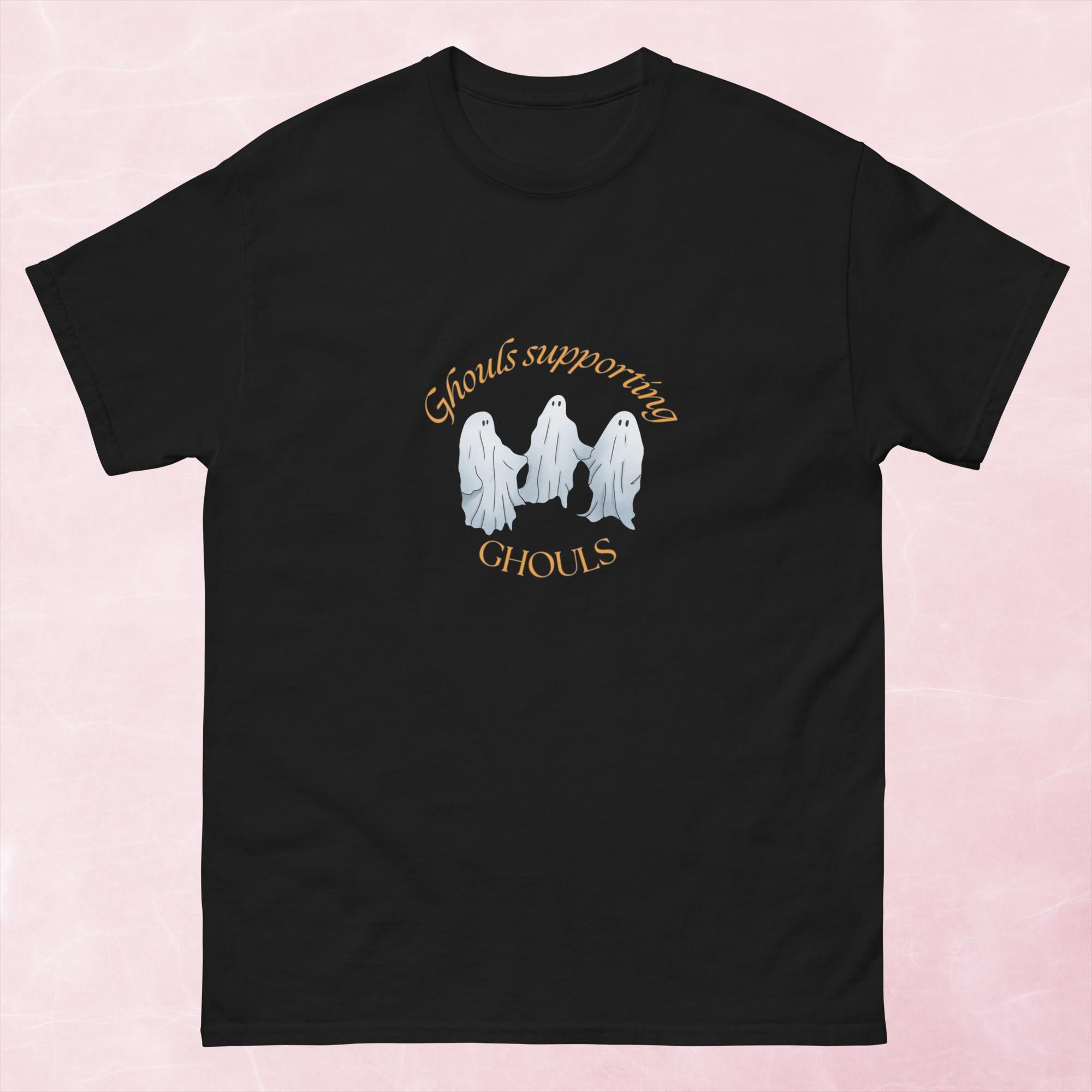 Cool ghouls supporting ghouls ghost Halloween unisex Graphic t-shirt