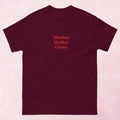 Maiden, Mother Crone fantasy book inspired unisex embroidered t-shirt