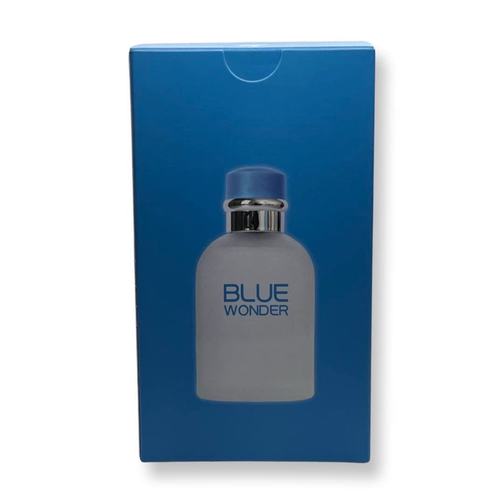United Scents Blue Wonder For Men Eau de Parfum – 3.4 Fl Oz – Grapefruit, Juniper & Bergamot