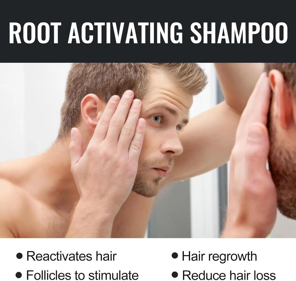 UN UNITEDTIME Root Activator Shampoo – Hair Growth Root Activator for Men & Women (100ml)
