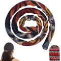 Universal Spiral Lock Hair Tie – Bendable Dreadlock Accessory for Thick Hair (Secret Garden)