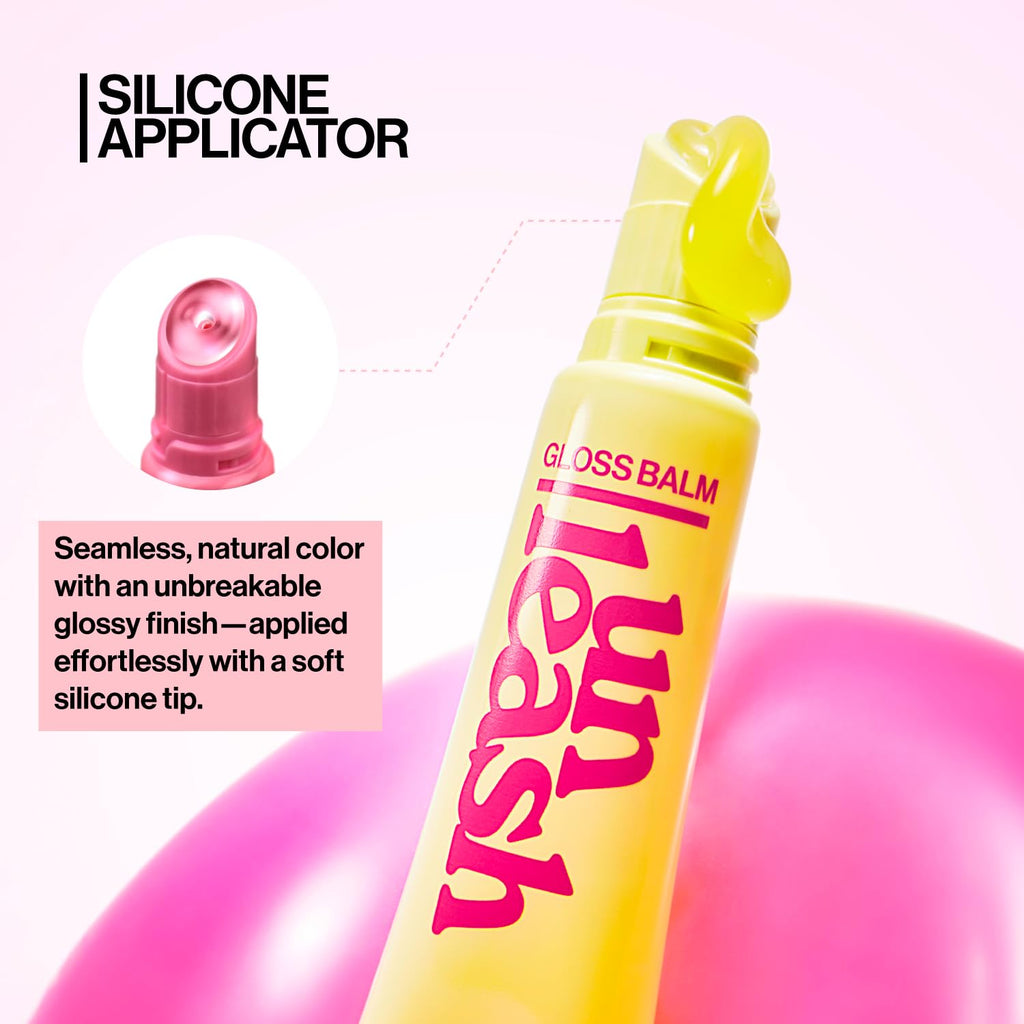 UNLEASHIA Sunset Dazzle Gloss Balm No.0 Waikiki – Peptide Lip Care with Vitamin E & C