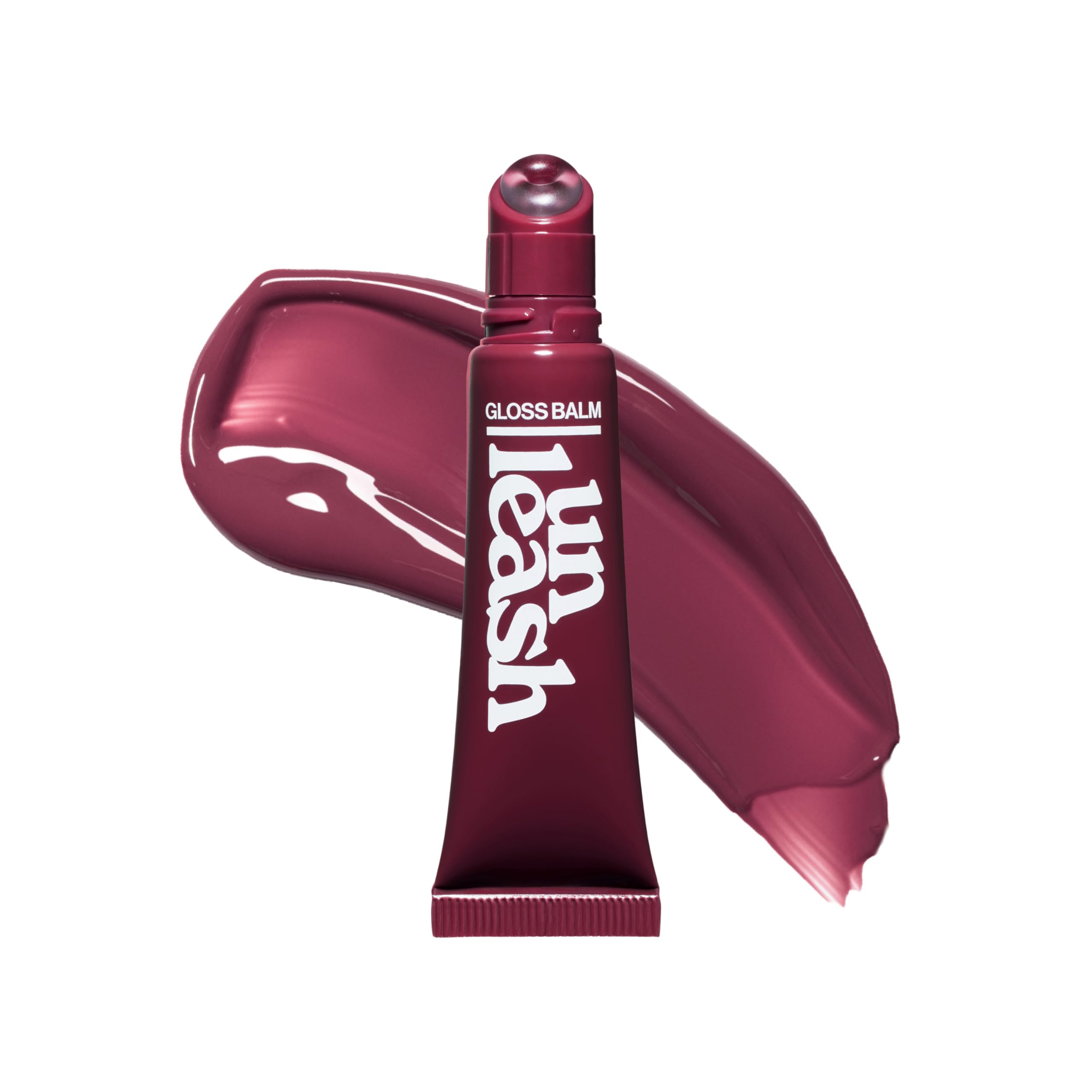 UNLEASHIA Sunset Dazzle Gloss Balm | Hydrating Tinted Lip Balm with Peptides & Vitamins | Vegan