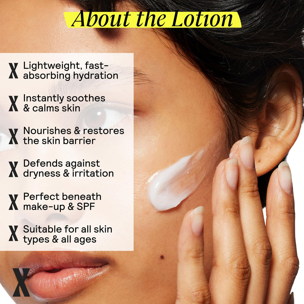 Untoxicated Moisturizing Lotion – Sensitive Skin Daily Moisturizer (Ceramides + Hyaluronic Acid) – Fragrance-Free, Oil-Free, Non-Comedogenic – 10 oz