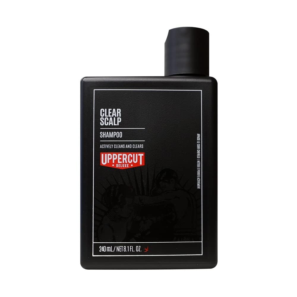 UPPERCUT DELUXE Clear Scalp Shampoo – Pack of 2, Soothing Scalp Care