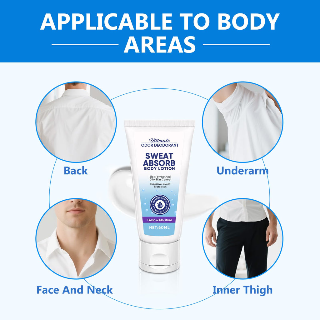 UQWUQW Face Antiperspirant — Long-Lasting Sweat & Oil Control for Forehead, Face & Scalp (60ml)