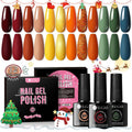 UR SUGAR Gel Nail Polish Set – 12 Colors All-Season Soak-Off Kit | Home Nail Salon Gift Box
