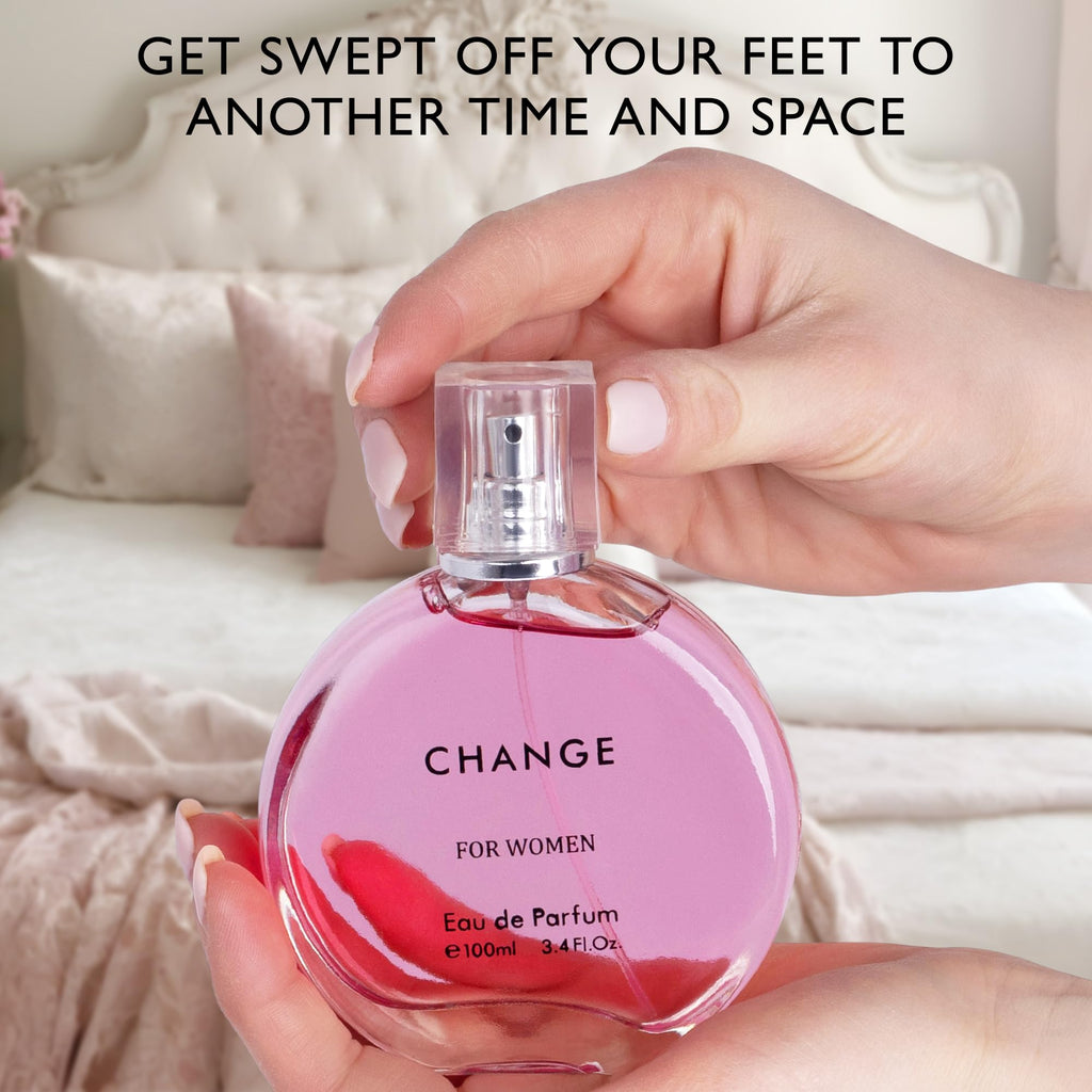 URBAN COLLECTION Change Eau De Parfum for Women – Pink Pepper, Jasmine & Iris, 100ml