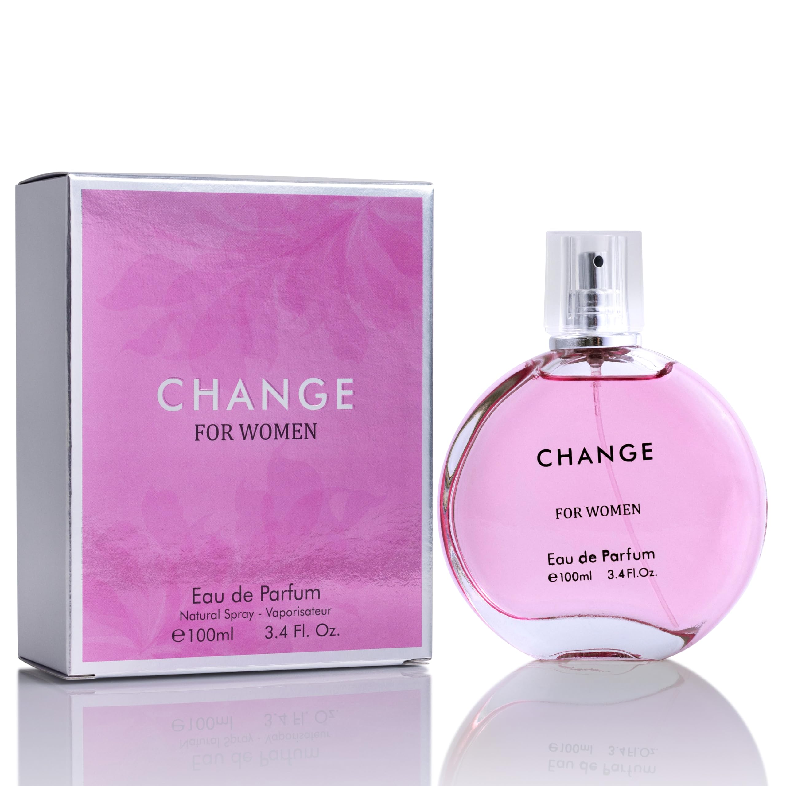 URBAN COLLECTION Change Eau De Parfum for Women – Pink Pepper, Jasmine & Iris, 100ml